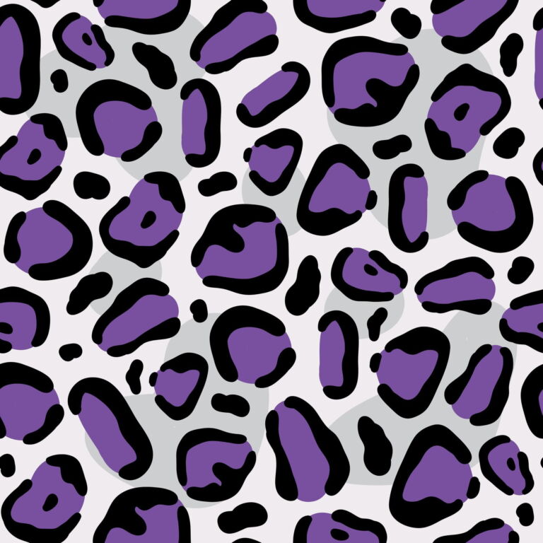 Leopard Rainbow Morado