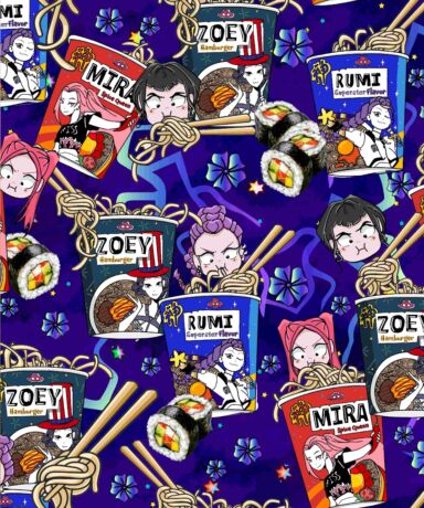 "telas personalizadas" "ramen"