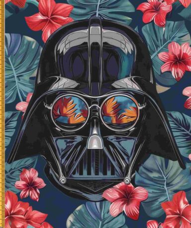 "Telas personalizadas" "Floral" "Darth Vader"