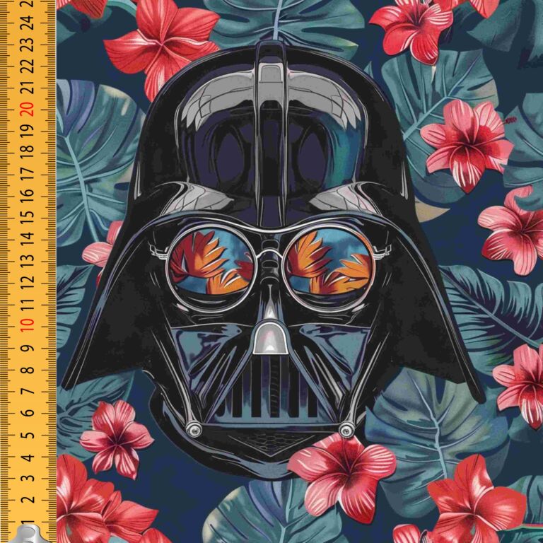 "Telas personalizadas" "Floral" "Darth Vader"