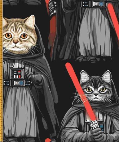 "Telas personalizadas" "gatos" "VaderCats"
