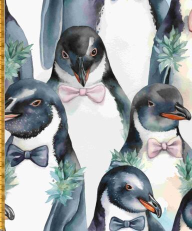 "Telas personalizadas" "Pingüinos"